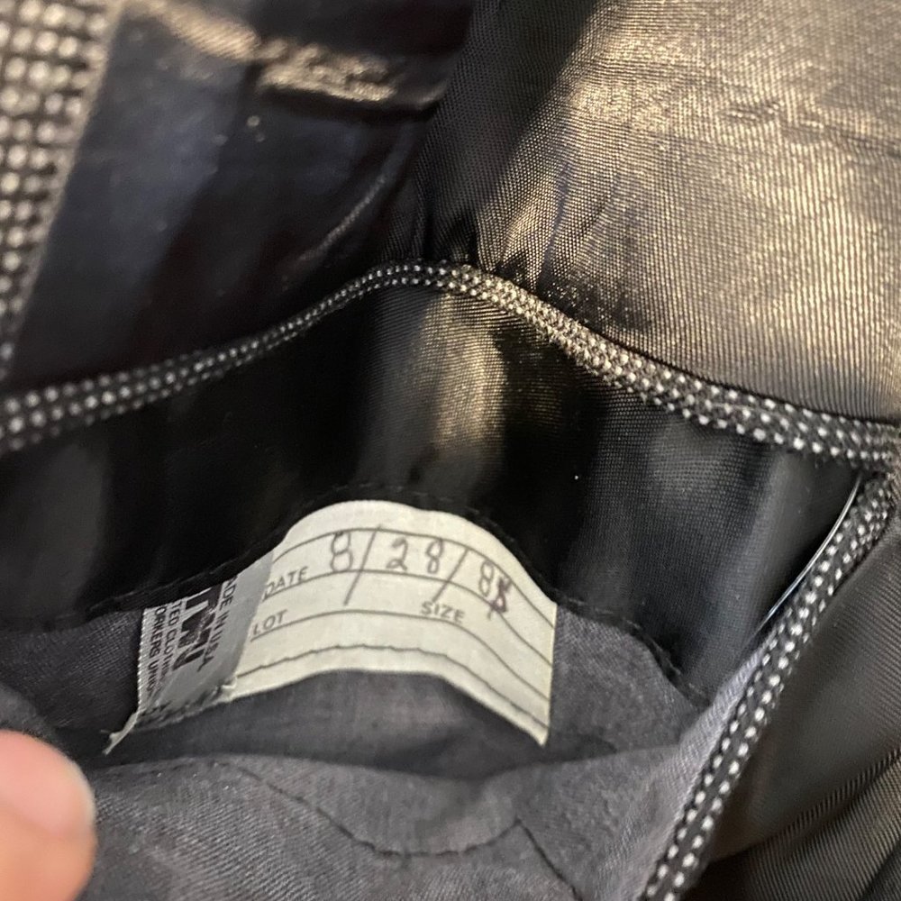 Vintage Burberrys' Prorsum Charcoal Tailored Blazer 44R - Picture 12 of 14